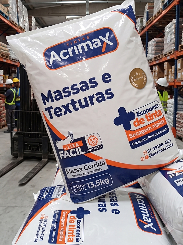 Massa Corrida PVA aplicação
